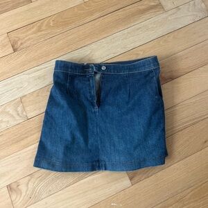 Juicy Couture Blue Denim Skirt